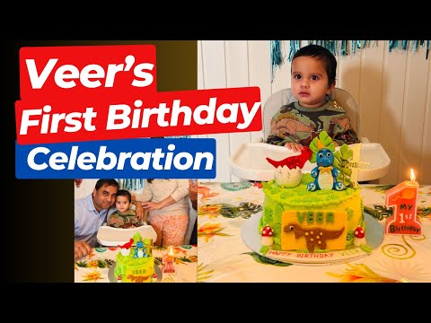 Veer’s First Birthday Celebration | Special Moments Captured | First Birthday Celebration - Veer