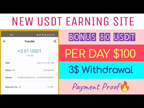 Earn $1.60 USDT a day | Part time job | Best earn money USDT website | Mall Income Site