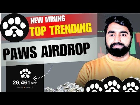 PAWS New Best Telegram Mining Bot || Mine Free COINS Daily And WITHDRAW 🔥