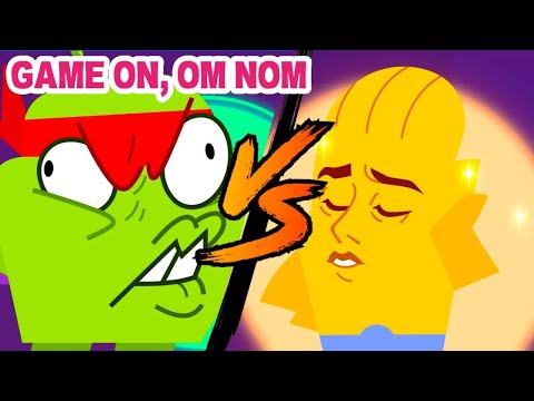 Om Nom Stories 🟢 Game On, Om Nom 🎮 💥 Cartoon For Kids 💚 Super Toons TV - Best Cartoons