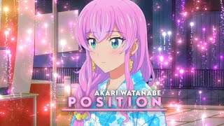 Position💜 "Watanabe Akari" [EDIT\AMV]