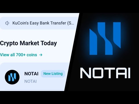 KuCoin Listing NOTAI/USDT 🌟 + FREE Airdrop: NOTAI/USDT in 24 Hours! (Telegram Airdrop)🔥🚀