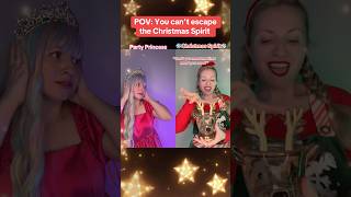 POV: You can’t escape the Christmas Spirit #christmas #shorts #apt