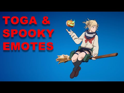 TOGA & Spooky Emotes - In Depth Fortnite Item Shop Review w/ QUANTUM CAMPER 10-5-2024 MHA, Marvel