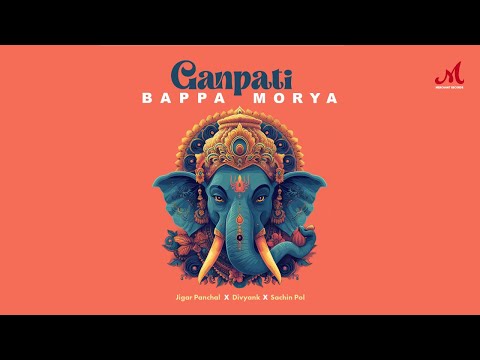 Ganpati Bappa Morya | Jigar Panchal | Divyank | Sachin Pol | Ganesha Visualiser Video