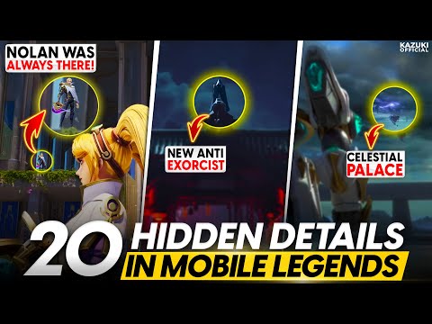 20 HIDDEN DETAILS IN MLBB TRAILERS THAT YOU MISSED!