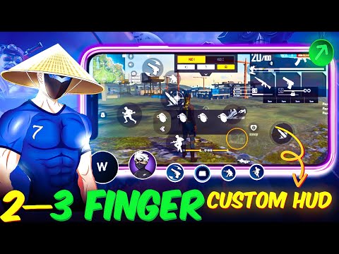 Perfect [ CUSTOM HUD ] For 2 And 3 Finger Claw 🤯 | Batter Than PC Players