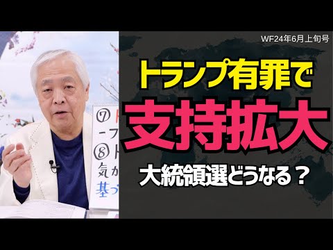 「アメリカ国民の反応」史上初・大統領経験者の有罪…選挙はどうなる？#藤井厳喜 #世界の動き #ワールドフォーキャスト