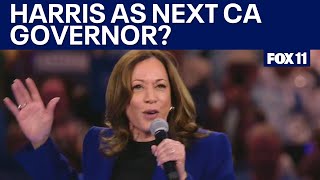 Poll shows strong support for Kamala Harris gubernatorial run