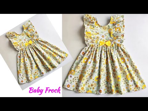 Very Easy Baby Frock cutting and stitching | Baby Frock cutting and stitching