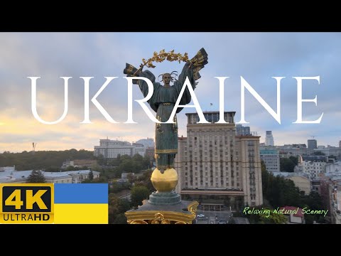 Kyiv 2024 🇺🇦 -UKRAINE--- Scenic Relaxation Film With Soothing Nature Sounds.💗💗