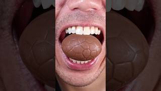 BIG Chocolate Egg Crack ASMR #ChocoEgg #SatisfyingCrack 😋