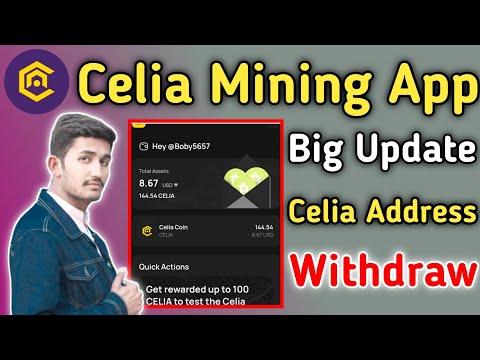 Celia Mining App | Celia Receive Address Withdraw Trustwallet | Celia Claim Airdrop Crypto 2024