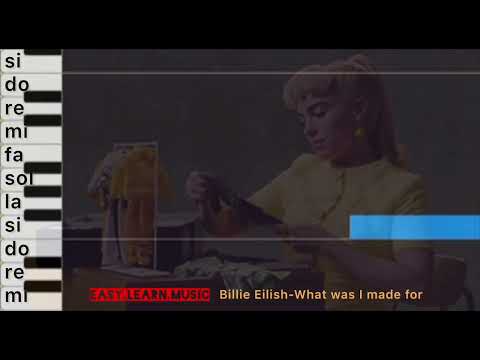 Billie Eilish_what I was made for _Easy karaoke #karaoke  #musicmagic #singing