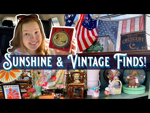 A Gathering of Friends Antique Pop-Up Show | Relaxing Shop With Me & Vintage Haul