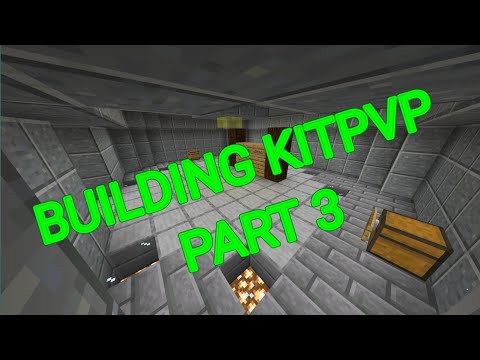 Minecraft building KITPVP  part 3 (no commentary)