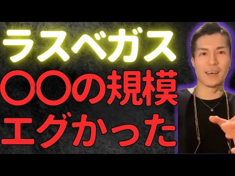 【ふぉい】ラスベガスのスケールがあまりにもデカすぎた件について【ふぉい切り抜き】