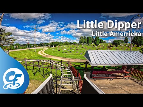 Little Dipper front seat on-ride 5K POV @60fps Little Amerricka America