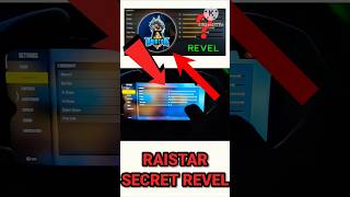 Raistar Scert Sensitivity Satting 🤭🤫 | ff sensitivity | New Auto Headshot Sensitivity For All Guns 😱