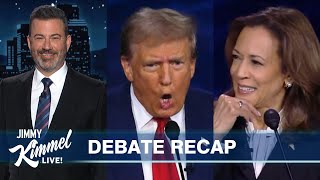 Jimmy Kimmel Breaks Down the Presidential Debate Between Donald Trump & Kamala Harris