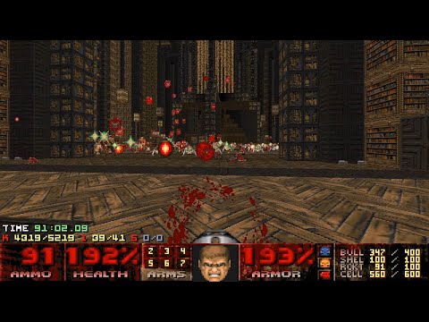 Doom II: Sunder - Map 17 (Archives of the Technomancer) UV-Max in 1:38:41