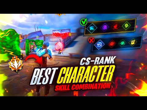 CS Rank Best Character Combination | Best Character Combination For Clash Squad Ranked |CS Rank Tips