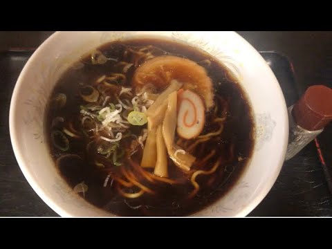 サウナアルプスの富山ブラックラーメン喰らう