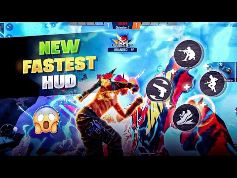 TOP 3 BEST CUSTOM HUD FREE FIRE 3 FINGER CLAW | BETTER THAN PC PLAYERS | THREE FINGER CUSTOM HUD