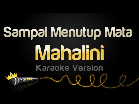 Mahalini - Sampai Menutup Mata (Karaoke Version)