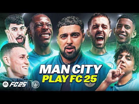 MAN CITY PLAY FC 25! ⚽️🎮  | Bernardo Silva, Foden, Savinho vs FG!