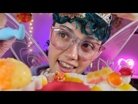 ASMR Tooth Fairy Cleans & Eats Your Candy Teeth 🧚‍♀️🦷 (tooth fairy rp, candy eating, whispered)