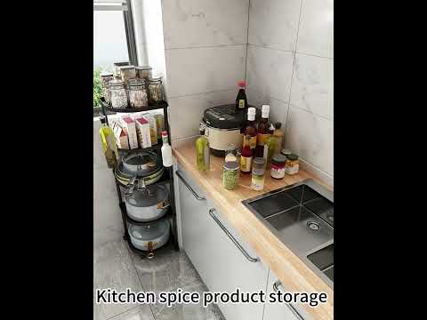 Kitchen Pot Pan Organzier Storage