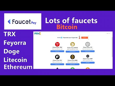 NEW! Doge, TRX, Ethereum, Litecoin, Feyorra, XRP, BNB faucets! Direct payment to faucetpay wallet!