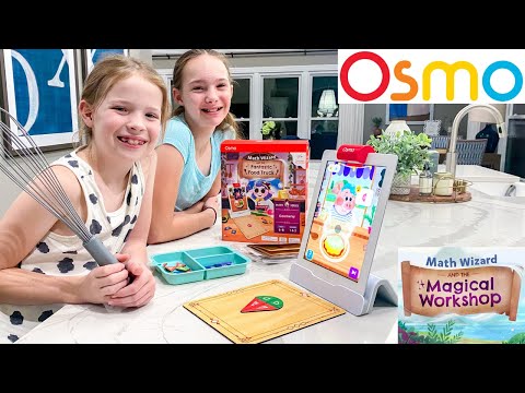 Playing Osmo Math Wizard Educational Games !!!