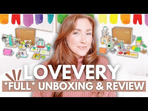 LOVEVERY PLAYKIT UNBOXING & REVIEW | Why We LOVE Lovevery