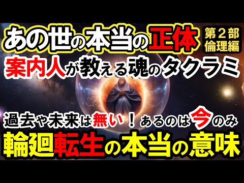 【霊界の仕組み】あの世の本当の正体第2部倫理編！案内人が教える魂の仕組み・計画と輪廻転生の本当の意味！【生まれ変わり】