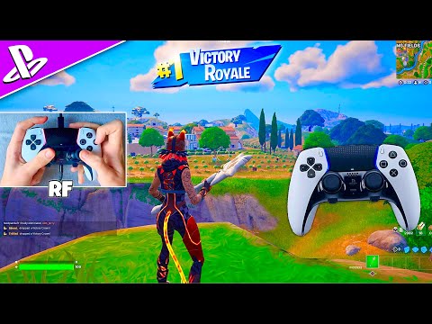 Fortnite PS5 Ranked DualSense EDGE Controller Handcam Gameplay (4K 120FPS)