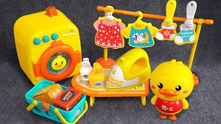 95 Minutes Cute Laundry Set Toys, Satisfying Unboxing Disney Duck Kitchen Set | Tina Unboxing Toys