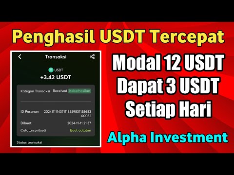 Rekomendasi Investasi Penghasil USDT Alpha Robotic Yang Sudah Terbukti Membayar