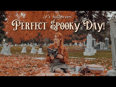 The Perfect Spooky Day // A Halloween Vlog 🎃