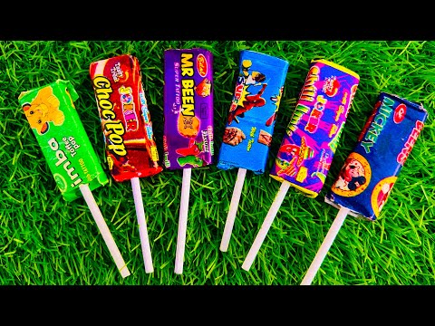 Some popular Candies in the World | New Milk Bottle | mini Cooking | Ice Cream Pop It | Asmr Coca