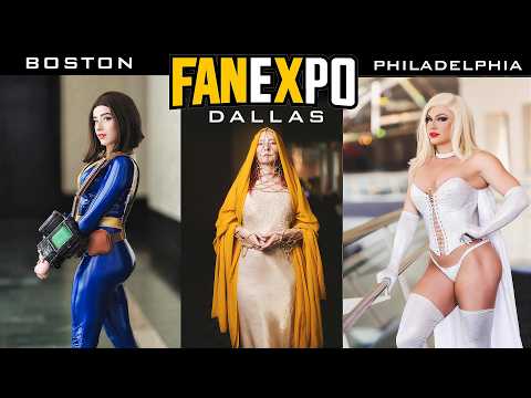 Fan Expo Boston Dallas Philadelphia 2024 - Cosplay Music Video