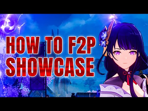 HOW TO F2P SHOWCASE | Genshin Impact