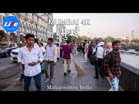 Mumbai Walking Tour - Colaba | Gateway of India 4K HDR