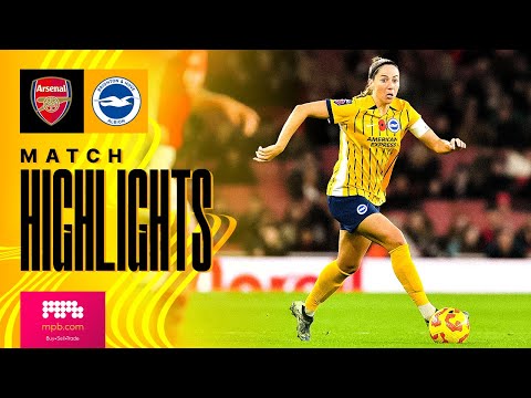 HIGHLIGHTS | Arsenal v Brighton | Women's Super League