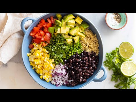 Mexican Quinoa Salad | Both side dish OR main dish