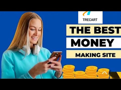 Trecart New USDt investment Earning App 2024//Make Money Online at Home Ghar//New Dollar App