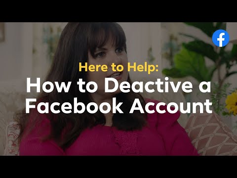 Here to Help: How to Deactivate or Delete a Facebook Account