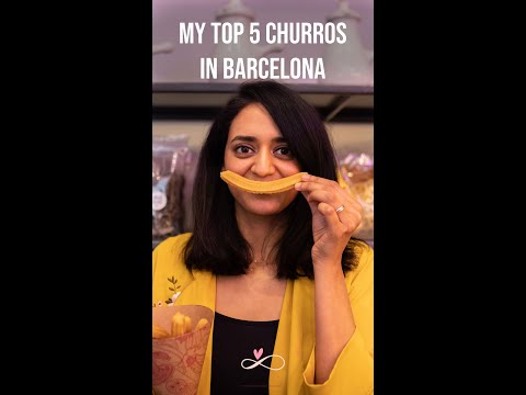 My 5 Favourite Churro Places In Barcelona || Infinity Platter || 2022