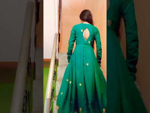 Designer dress cutting & stitching #front open kurti cutting and stitching #side slit kurti cutting